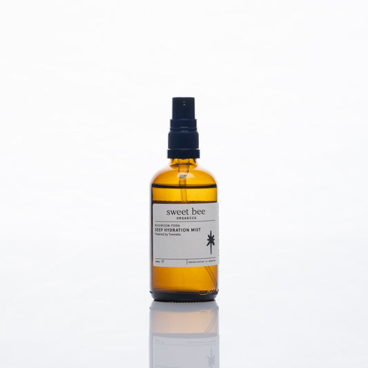 Deep Hydration Mist with Mushroom PDRN, 100ml amber glass bottle