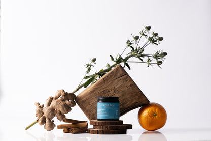 Breathe Deep Cloud Balm with ginger, cinnamon and orange
